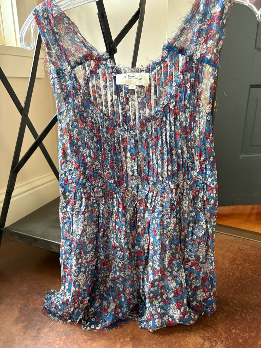 ISABEL MARANT Etoile Silk Sleeveless Top